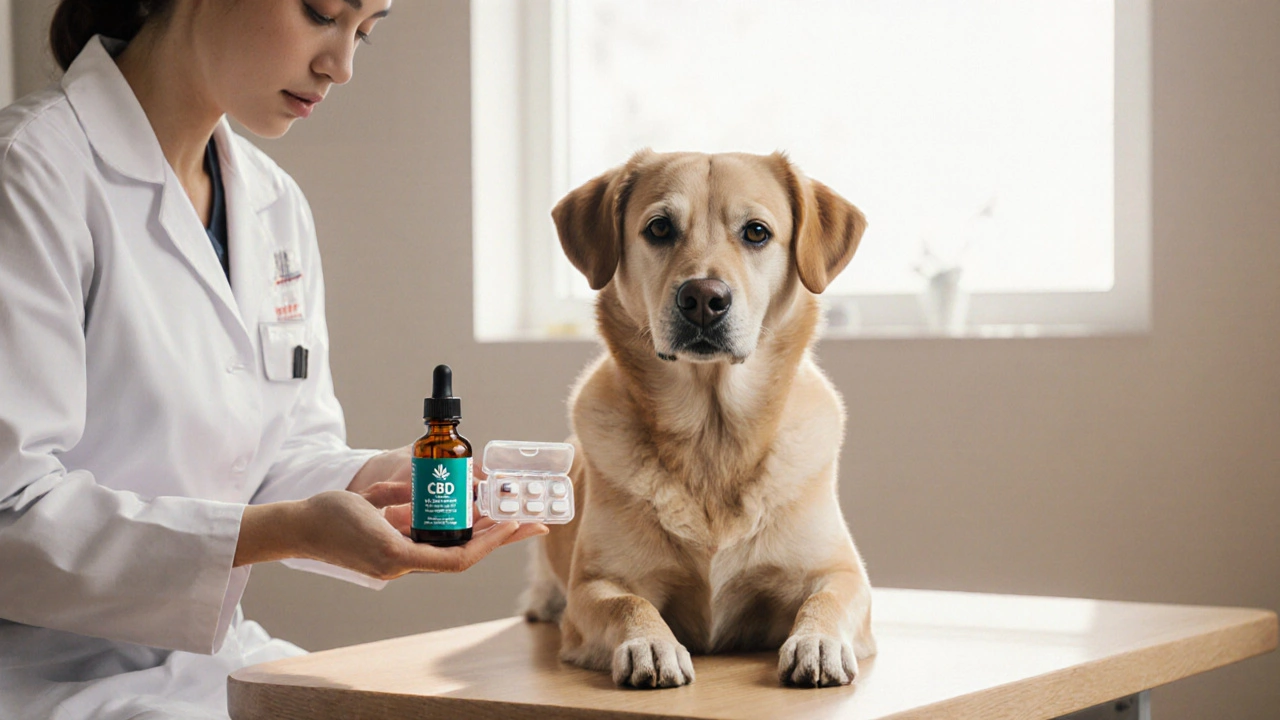 CBD vs Benadryl: Co je lepší pro psy?