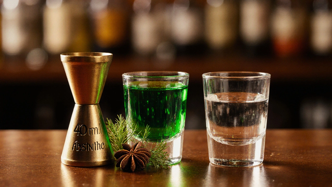 Kolik shotů vodky odpovídá jedné shotu absintu?