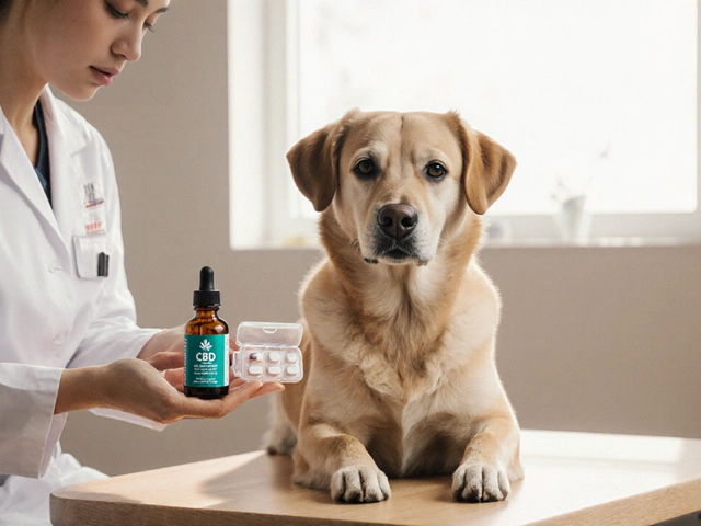 CBD vs Benadryl: Co je lepší pro psy?