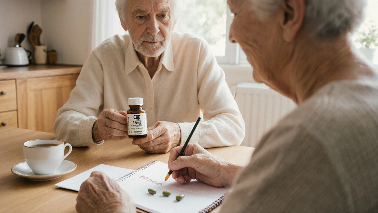 Kolik CBD by měl brát senior? Praktický průvodce pro starší dospělé