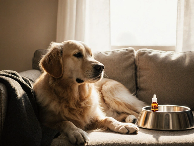 Pomáhá CBD psům s úzkostí z opuštění?