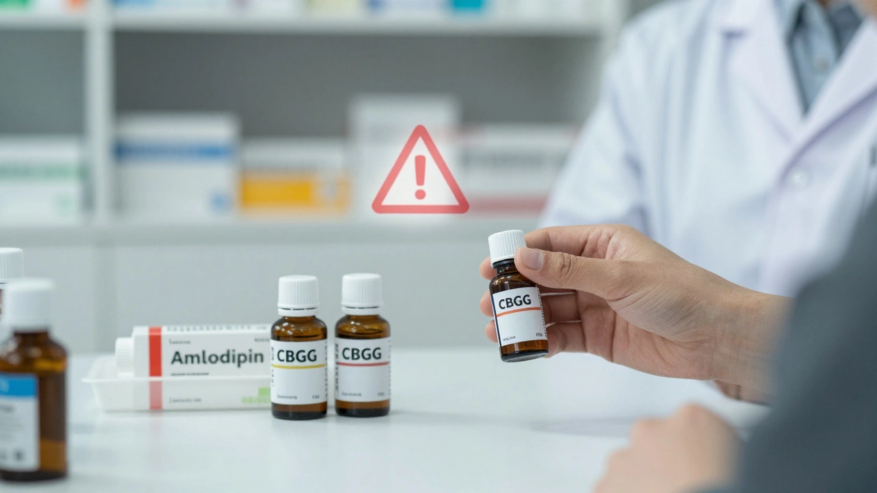 Jaké léky nesmíte užívat spolu s CBG?
