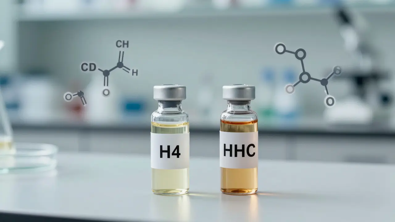 Jaký je rozdíl mezi H4 a HHC? Vše, co potřebujete vědět o těchto kanabinoidech
