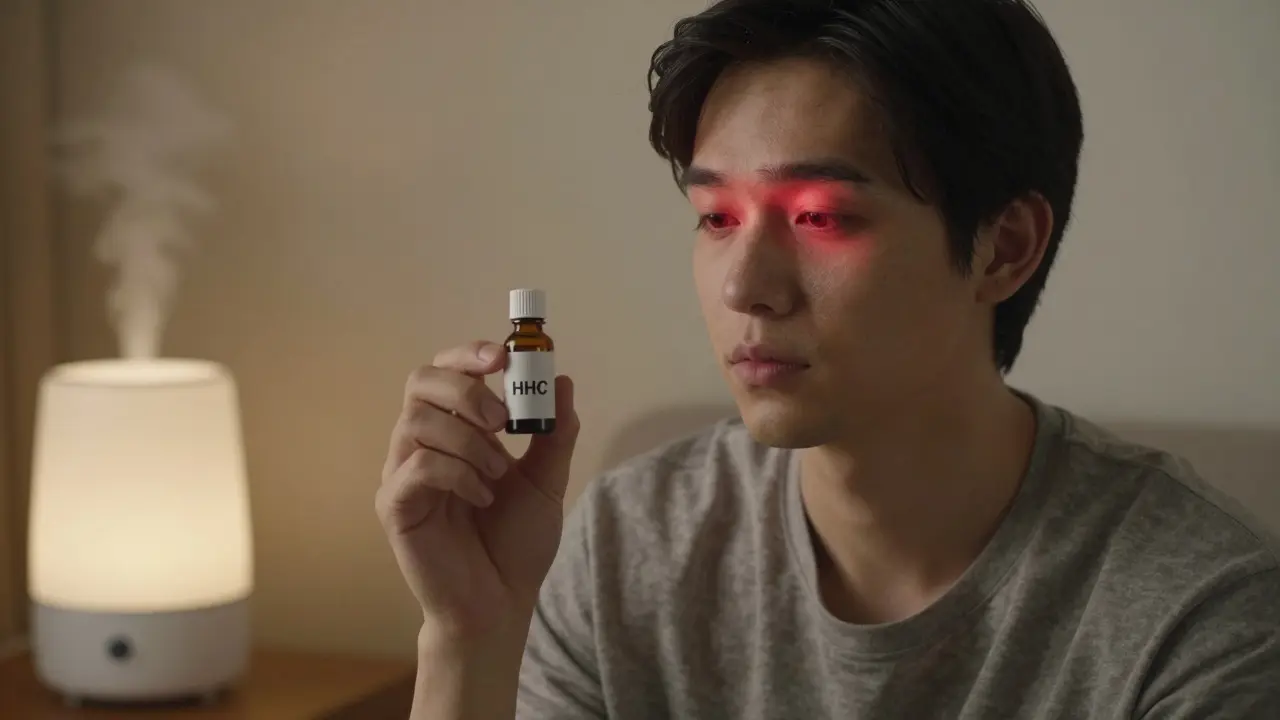 Ovlivňuje HHC vaše oči? Vše, co potřebujete vědět
