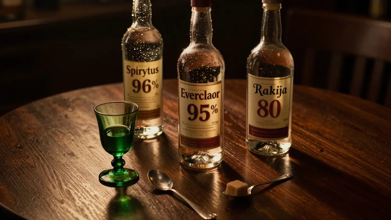 Jaké alkoholy jsou silnější než absint?