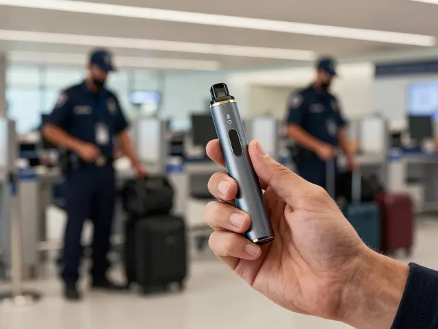 Mám si vzít dab pen skrze TSA? Co musíte vědět o přepravě HHC produktů letadlem