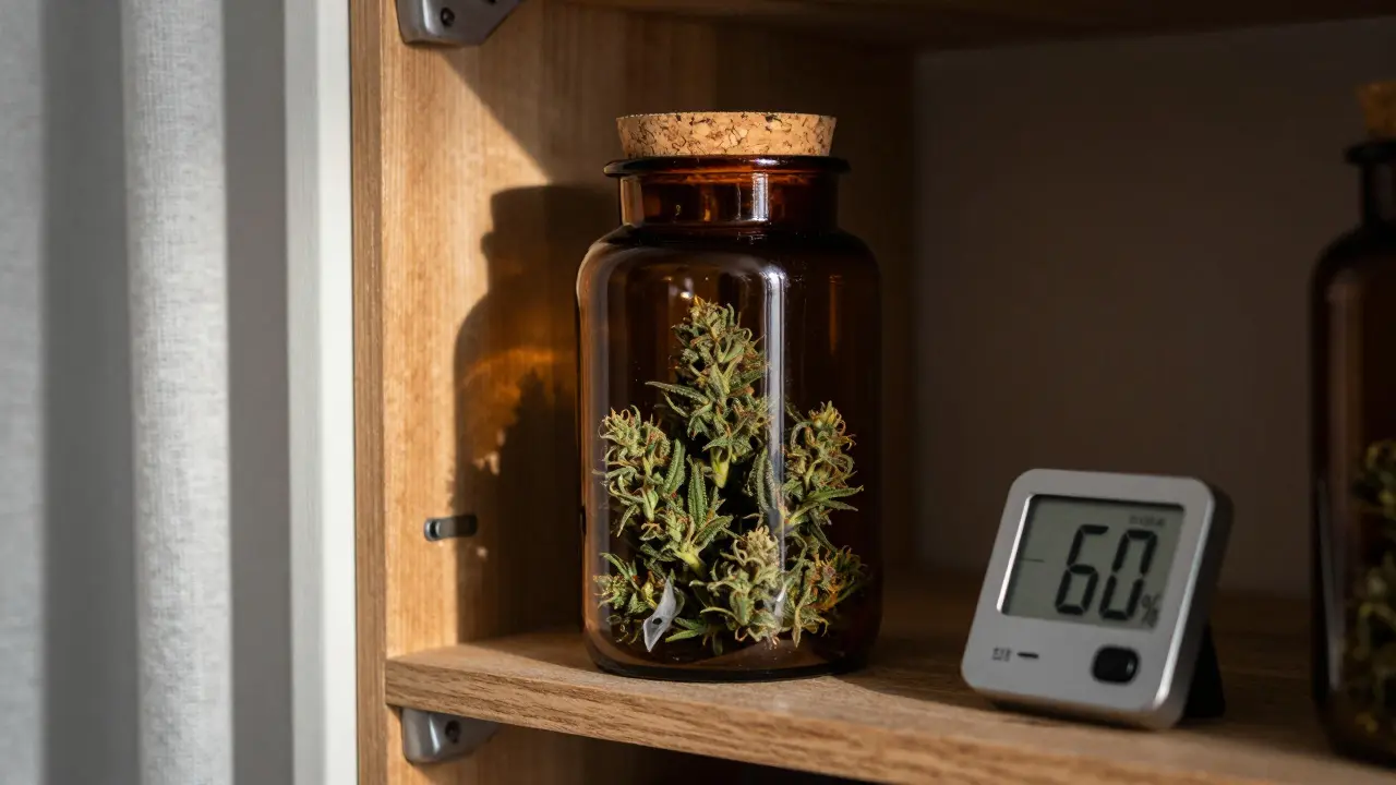 Jak dlouho zůstane konopí čerstvé v skleněné nádobě?