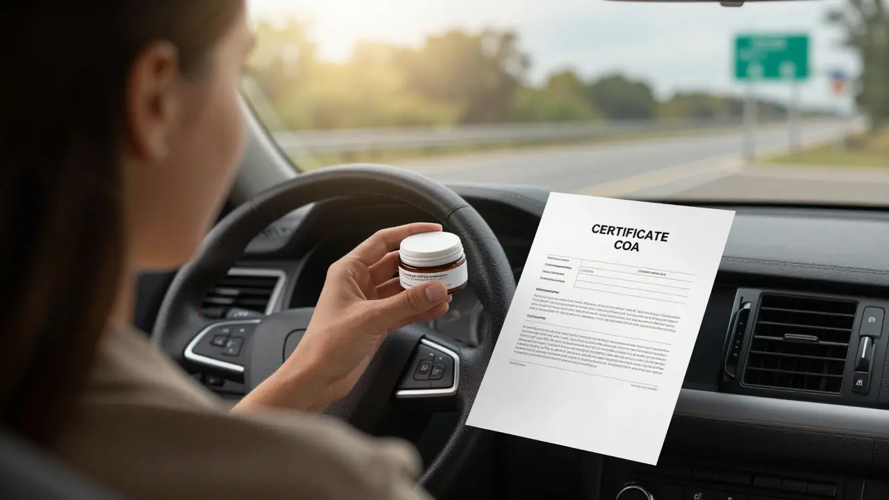 Můžete převážet CBD krém přes hranice států?