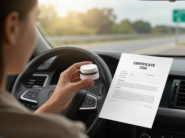 Můžete převážet CBD krém přes hranice států?