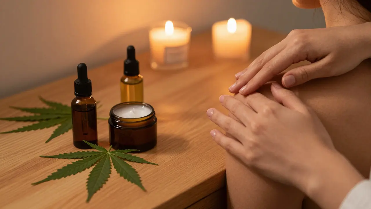 Relaxační rutina s olejovými produkty doma