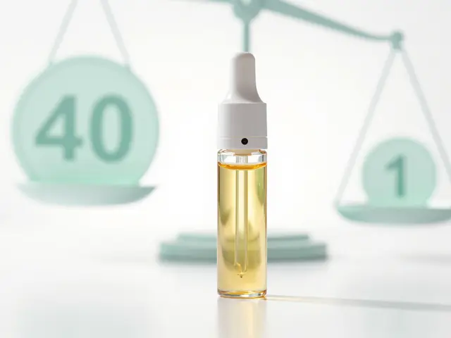 Co znamená poměr 40:1 u CBD vape картuší? Podrobný průvodce