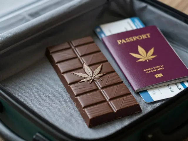 Můžu letět s konopnými čokoládami? Pravidla pro cestování s edible produkty