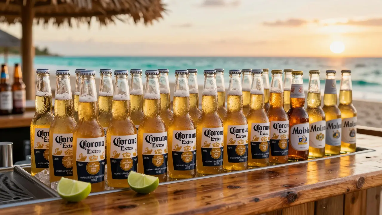 Které mexické pivo se prodává nejvíce? Odpověď překvapí: Corona, Modelo a CBD