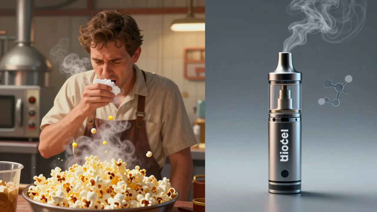 Popcornový plicní zánět a CBD: Lze poškození plic z kartridží obnovit?