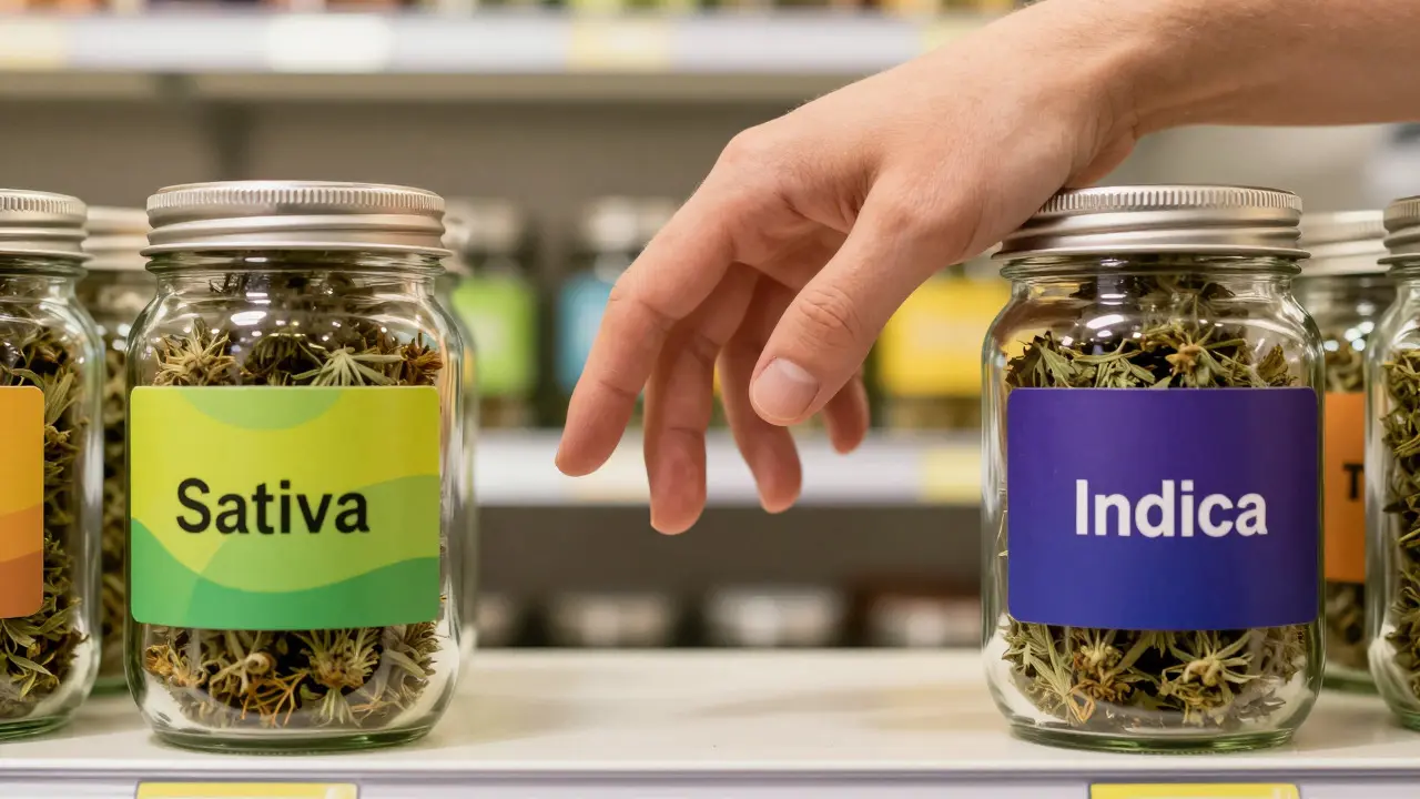 HHC květy: Sativa, Indica nebo Hybrid? Jak poznat účinek