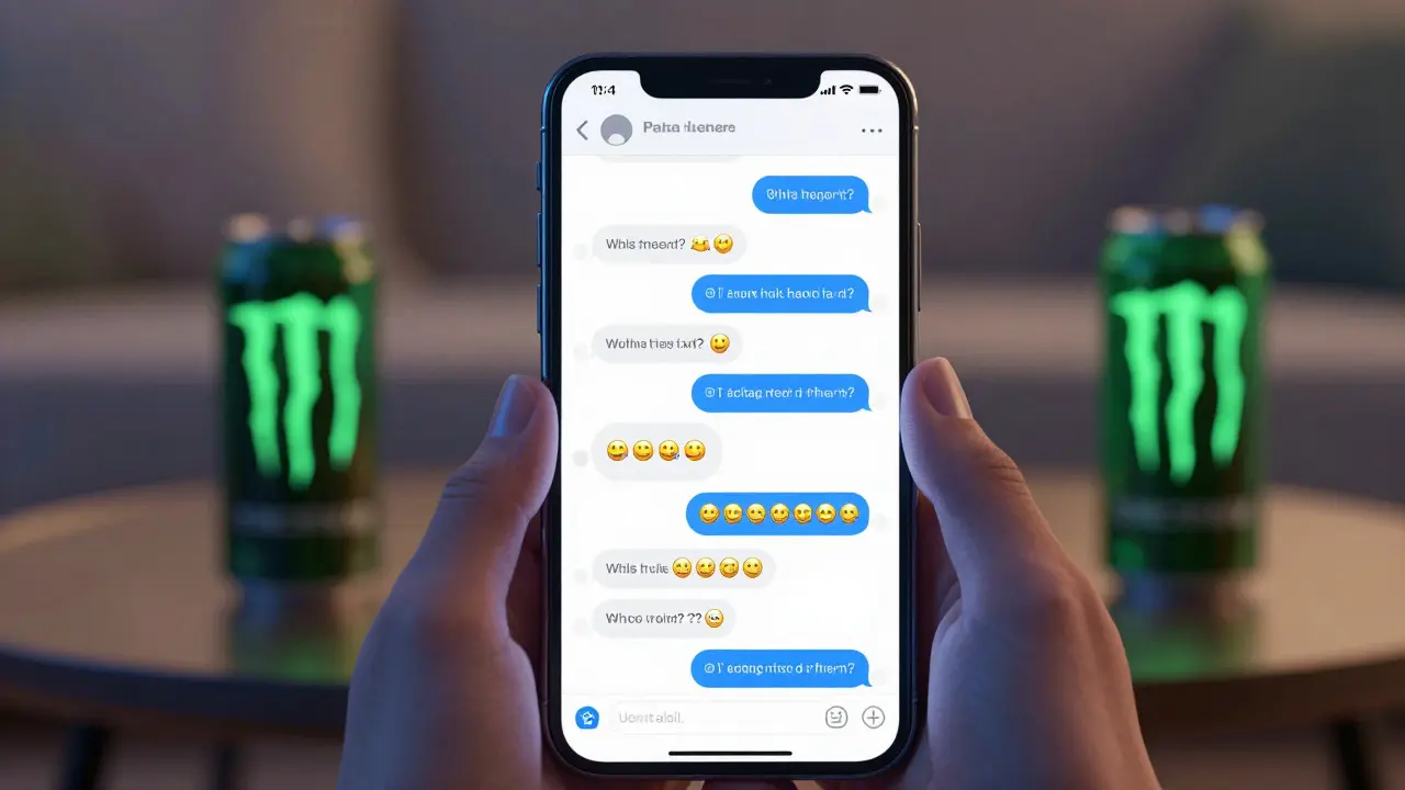Jak poznat, že je někdo pod vlivem konopné energetiky přes SMS?