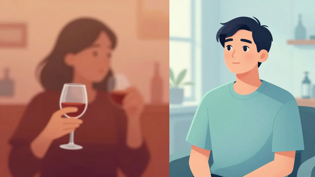 CBD vs alkohol: Rozdíl v pocitu, účincích a bezpečnosti