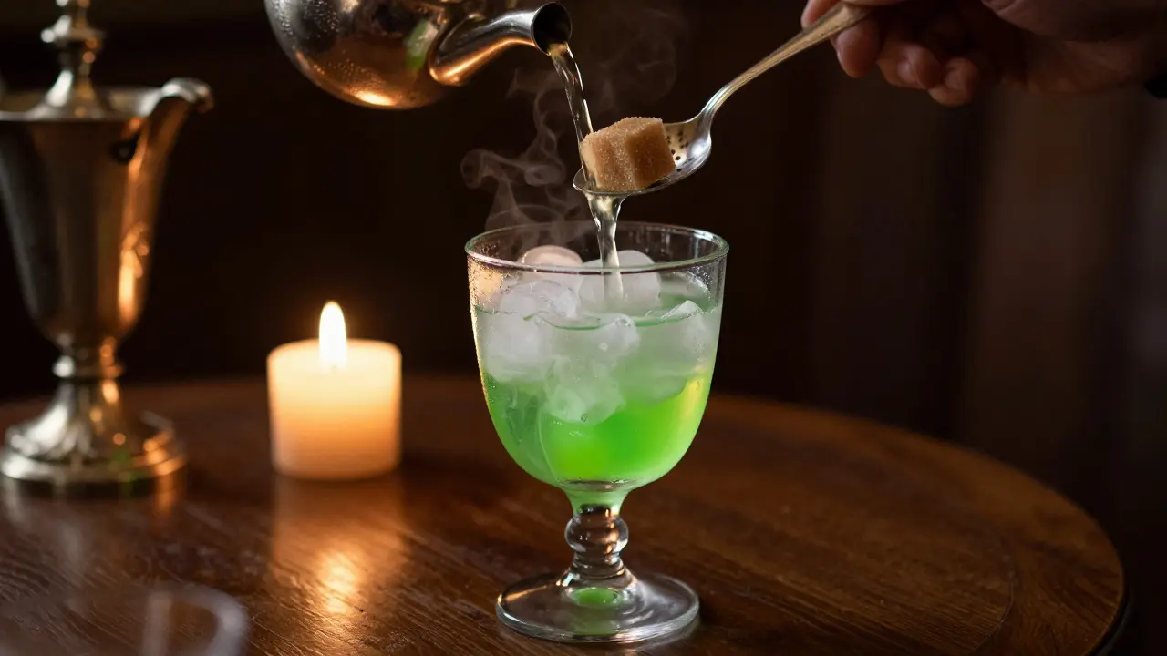 Jak se cítíte po absintu: Mýtus o zeleném faunu a realita
