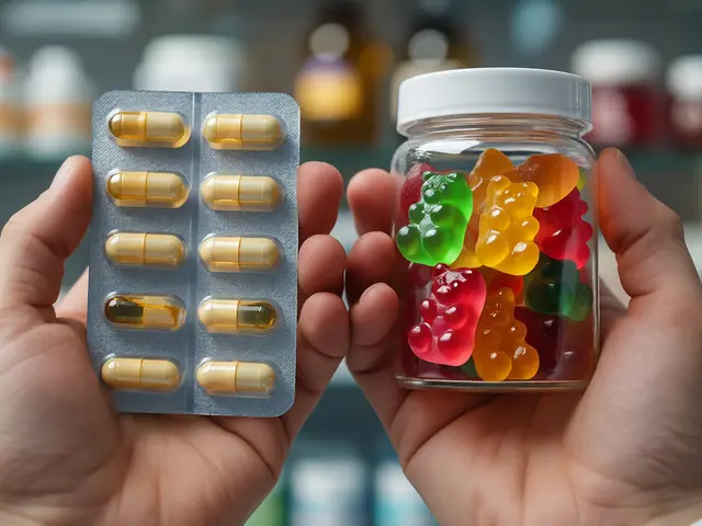 CBD gummies vs. CBD kapsle: Co je lepší a jak se liší?