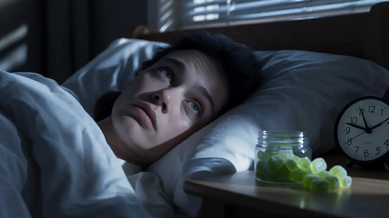 Edibles a spánek: Pomáhou konopné gumy na hlubší spánek?